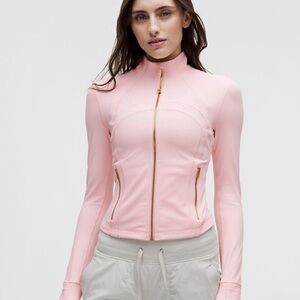 Lululemon Athletica Light Pink Bomber Jacket